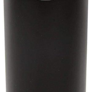 Ash N'Trash Ash Urn with Trash Receptacle in Black Finish with Aluminum Top