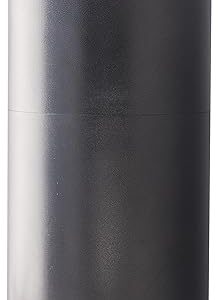Witt Industries AL35-SVN Aluminum 35 Gallon Decorative Trash Can with Rigid Plastic Liner, Round, 18" Diameter X 32" Height, Silver